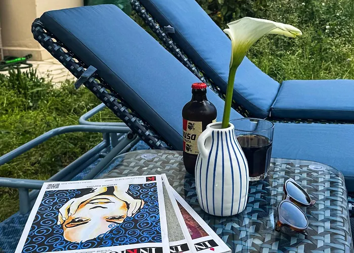 La Casa Blu Con Piscina Deluxe *