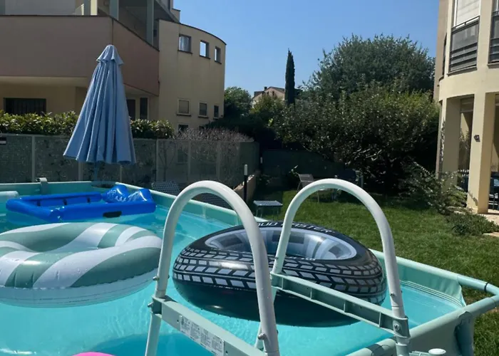 La Casa Blu Con Piscina Deluxe ريميني